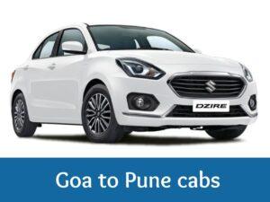 Goa to Pune cabs